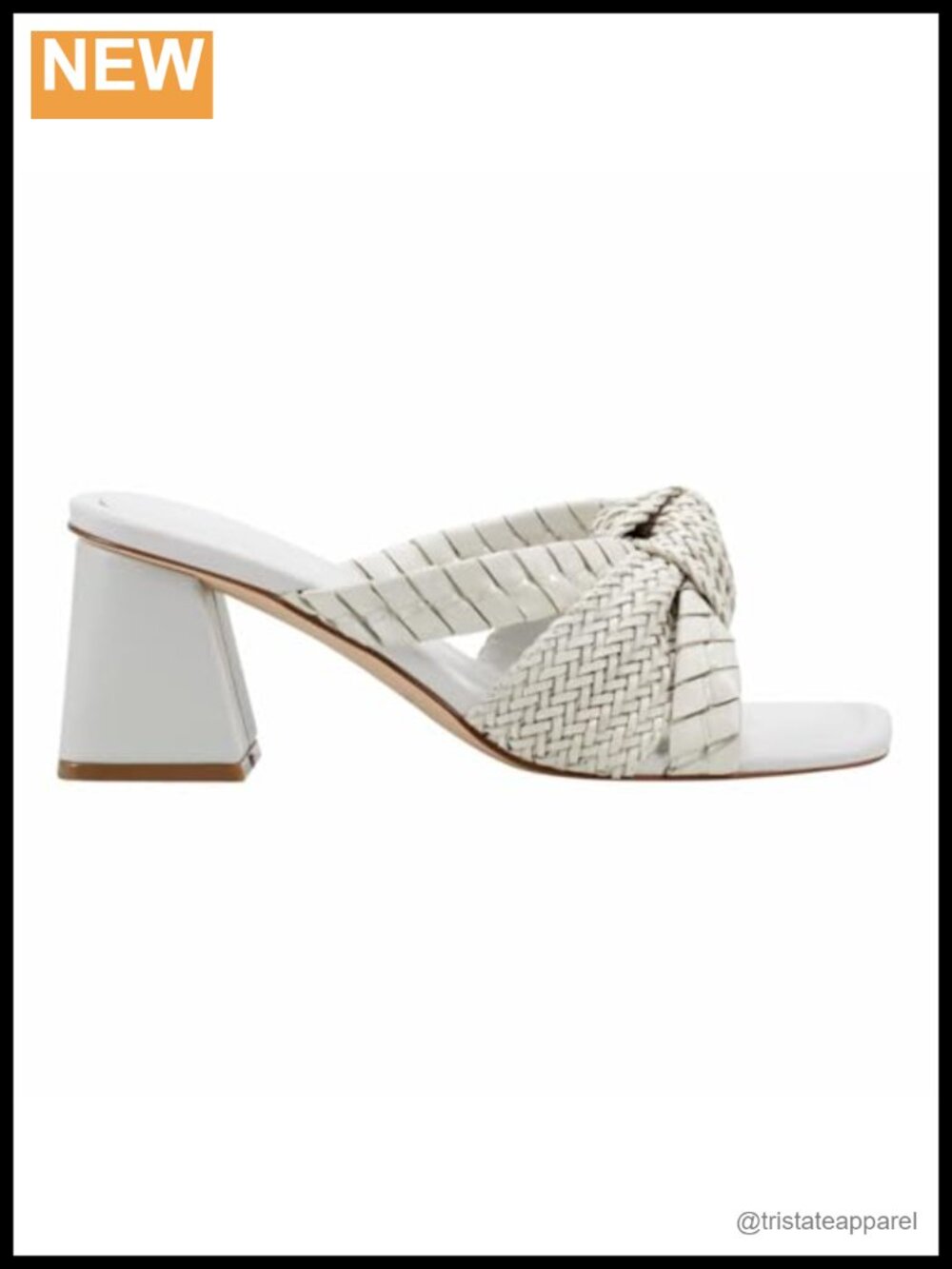 Square Toe Slingback Block Heeled Dress Sandals